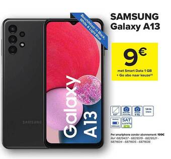 Samsung galaxy a13