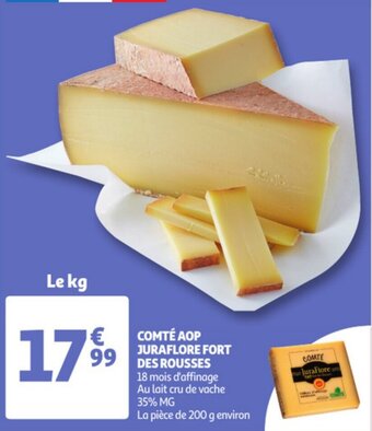 Auchan Comte AOP Juraflore For Des Rousses aanbieding