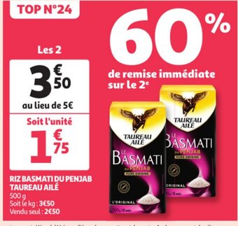 Riz Basmati Du Penjab Taureau Aile