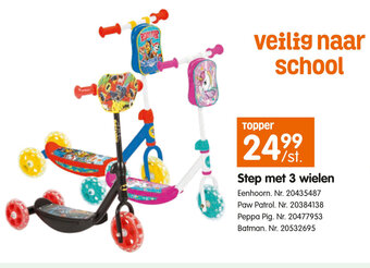 Fun Step met 3 wielen aanbieding