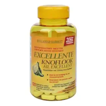 Holland & Barrett Holland & barrett excellente knoflook (120 tabletten) aanbieding