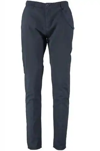 Dstrezzed donkerblauwe stretch chino broek - valt kleiner