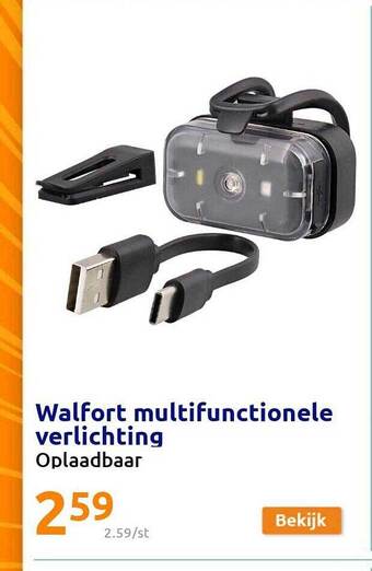 Action Walfort multifunctionele verlichting aanbieding