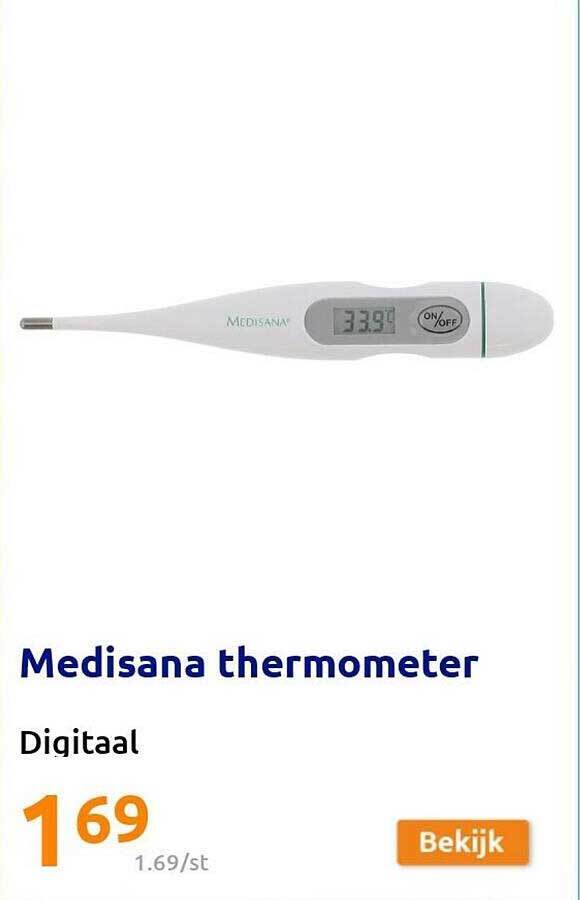 Medisana thermometer promotie bij Action