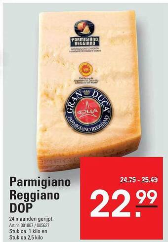 Parmigiano reggiano dop