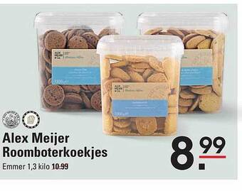 Sligro Alex meijer roomboterkoekjes aanbieding
