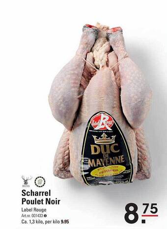 Sligro Scharrel poulet noir aanbieding