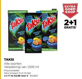 Jumbo Taksi aanbieding