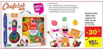 Chefclub Kids- Beter Eten Volgens Het Ritme Van de Seizoenen