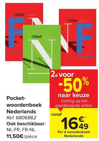 Pocket Woordenboek Nederlands