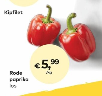 Bio Planet Rode paprika aanbieding