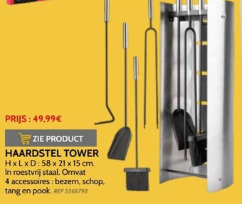 Brico Haardstel Tower aanbieding