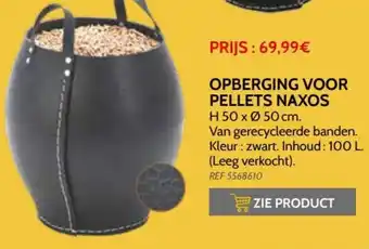 Brico Opberging Voor Pellets Naxos aanbieding