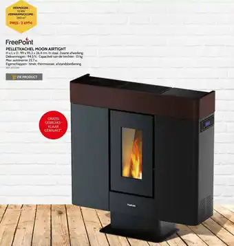 Brico FreePoint Pelletkachel Modo Airtight aanbieding