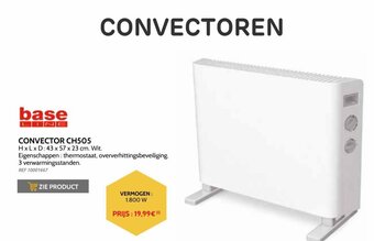 Brico Base Line Convector CH505 aanbieding