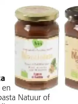Colruyt Nocciolata Bio Cacao en Hazelnootpasta Natuur 350g aanbieding