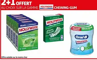 Auchan Hollywood Chewing-Gum aanbieding