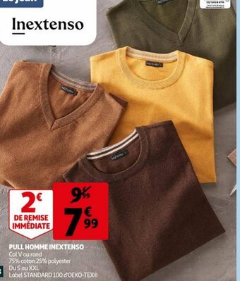 Auchan Pull Homme Inextenso aanbieding