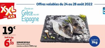 Auchan Dorade Royale Per Kg aanbieding