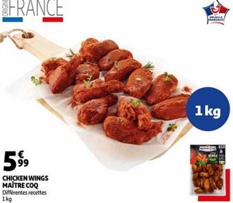 Auchan Chicken Wings Maitre COQ aanbieding