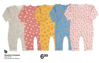 Zeeman Newborn boxpak aanbieding