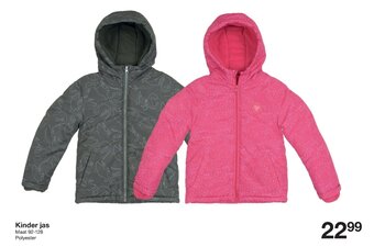 Zeeman Kinder jas aanbieding