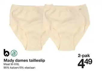 Zeeman Mady dames tailleslip 2-pak aanbieding