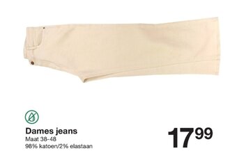Zeeman Dames jeans aanbieding