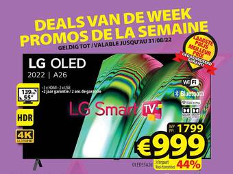 ElectroStock Lg smart tv aanbieding