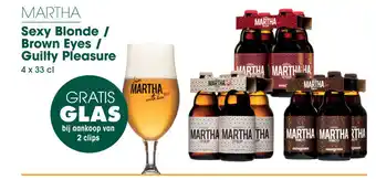 Prik en Tik Martha sexy blonde / brown eyes / guilty pleasure 4 x 33cl aanbieding