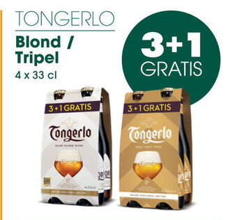 Prik en Tik Tongerlo blond / tripel 4 x 33cl aanbieding