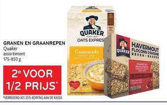 Granen en graanrepen quaker