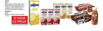 Alvo Drink, dessert alpro aanbieding