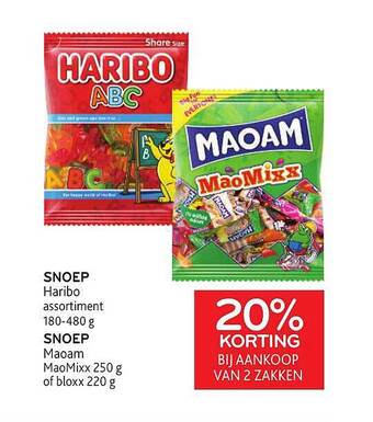 Snoep haribo, snoep maoam
