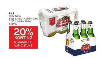 Alvo Pils stella artois aanbieding