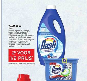 Alvo Wasmiddel dash aanbieding