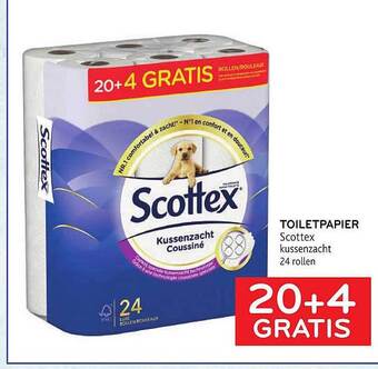 Alvo Toiletpapier scottex aanbieding