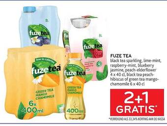 Alvo Fuze tea aanbieding