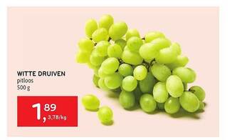 Alvo Witte druiven aanbieding