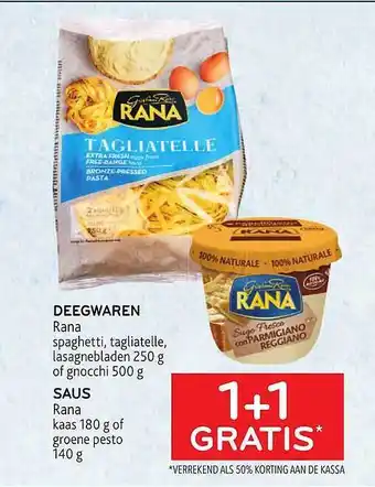 Alvo Deegwaren rana, saus rana aanbieding