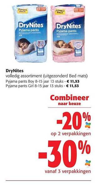 Colruyt Drynites aanbieding