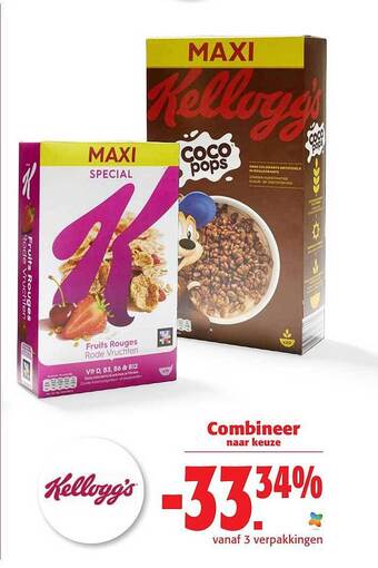 Colruyt Kellogg's aanbieding