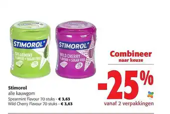 Colruyt Stimorol kauwgom aanbieding