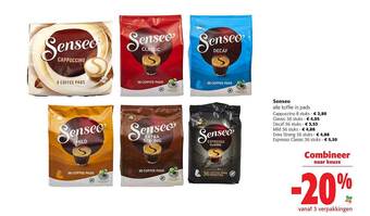Colruyt Senseo koffie in pads aanbieding