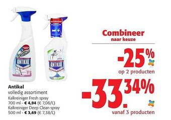 Colruyt Antikal kalkreiniger aanbieding