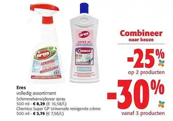 Colruyt Eres schimmelverwijderaar spray aanbieding