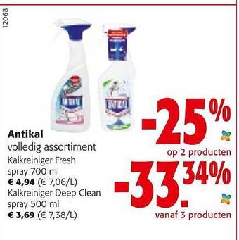 Colruyt Antikal kalkreiniger aanbieding