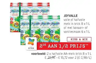 Spar Colruyt Joyvalle volle of halfvolle aanbieding