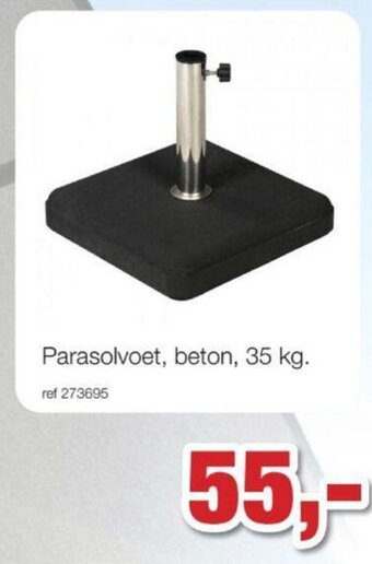 Paradisio Parasolvoet, beton, 35 kg aanbieding