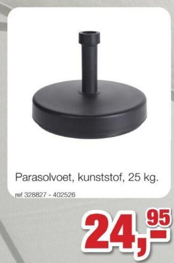 Paradisio Parasolvoet, kunststof, 25 kg, aanbieding